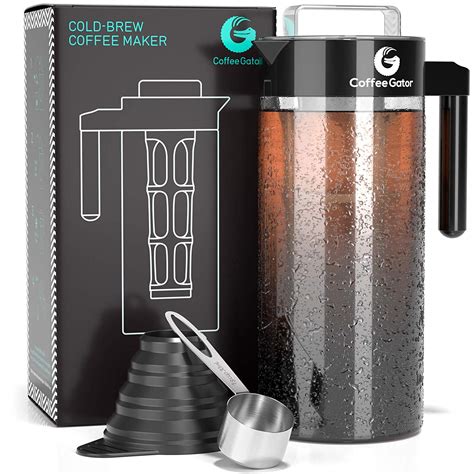 Coffee gator - Coffee Gator Stainless Steel Coffee Storage Canister with Date-Tracker, CO2-Release Valve and Measuring Scoop, Large, Black. Our products are made with a blend of sleekness, durability, and quality. They’re beautiful to look at and work seamlessly, but they don’t require barista training or a refractometer to use. ...